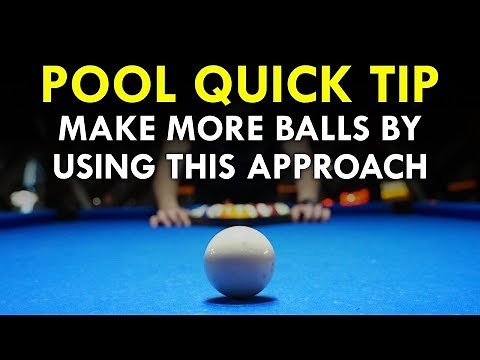 Pool Quick Tip | Make More Balls By Using This Approach