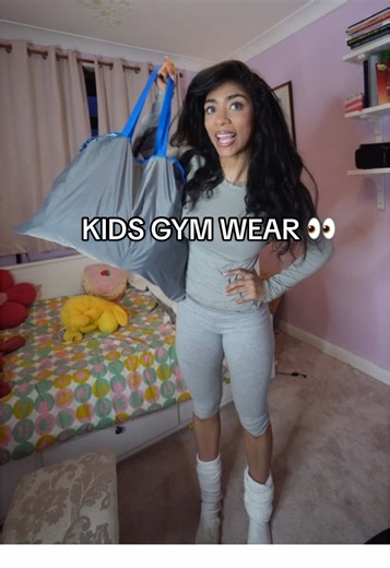 Trying kids clothes from decathlon @Decathlon UK Limited gym girl clothing #gymwear #gymgirl
