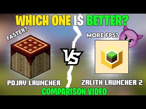 Pojav Launcher Vs Zalith Launcher 2 🔥 | Comparison Video | Better Than Pojav Launcher? 2025 💀