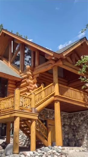 New year. Same physics. 👊🏻 And same important truth about log homes. Logs move. They move a lot. That’s not a flaw, it’s part of how these beauties behave long term (we love them for that, right?). The challenge is sealing them in a way that moves with them, not against them. 🤎 That’s why it’s so important to use products that are designed around that reality. Chinking, caulking, and stain that stay elastic and bonded even as your logs shrink, expand, and shift throughout the seasons is the s