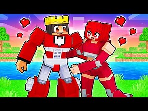 Mongo Become Transformer Love Story In Minecraft
