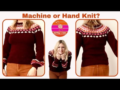 From Hand-Knit Plans to Machine Reality: My Stoodley Jumper Journey