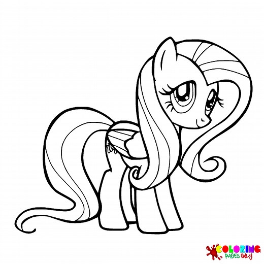 60  Fluttershy Coloring Pages - Free Printable PDF & Online Coloring