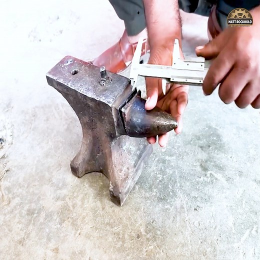 Anvil Resurrection – Impossible Breakage Fully Repaired by Skilled Mechanic #MetalWork #ToolRepair | Matt Rockhold