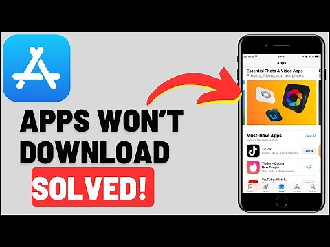 iPhone Apps Not Downloading [SOLVED] (2025)