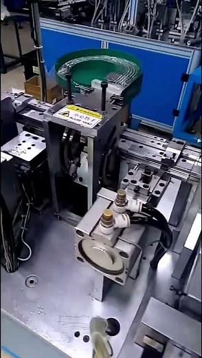 Industrial automation, automated assembly line