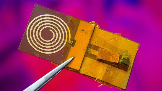 New electronic "stickers" measure force between objects