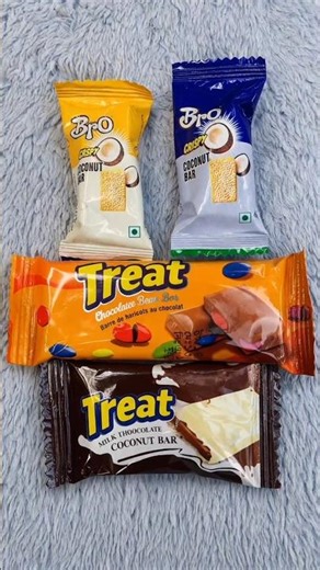 Satisfying Chocolate Bars 🍫 ASMR 🤤 Crunchy Coconut & Sweet Treats!.