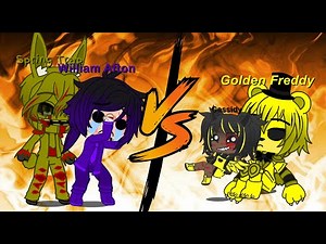 Gacha Club Aftons Reacts to [SFMFNAF] ROBOT HELL with Cassidy/Golden Freddy