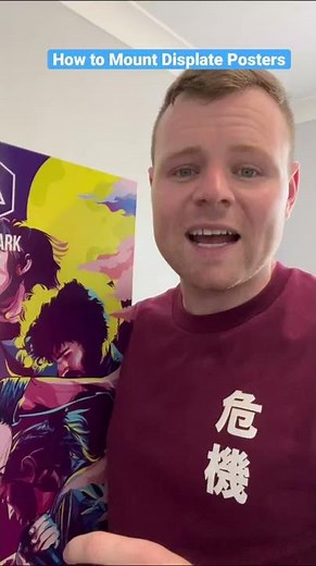 How to Mount Displate Posters
