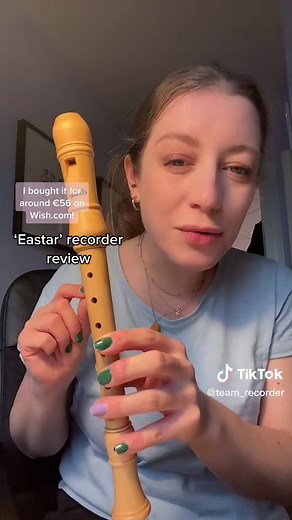 Wooden recorder from Wish- is it any good? #teamrecorder #recorderreview #wishdotcom #eastar #recordertok #windplayer #classicaltok #flautadoce #blokflüt #flautadulce #flautadoce #blokfluit #blockflöte