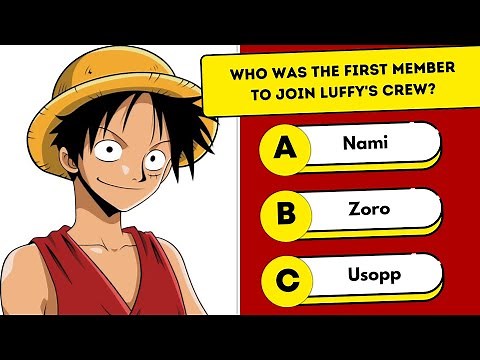 🏴‍☠️ Ultimate One Piece Quiz! Can You Answer All 20 Questions Correctly? | Anime Trivia Challenge