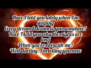 Elvis Presley - Have I Told You Lately That I Love You? (Lyrics) (Happy Valentine's day Nancy❤️)
