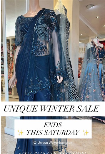 SALE ENDS THIS SATURDAY 💫 Last Chance to Shop your Favourites! All Items in Store Half Price or more… Don’t Miss Out! 66-69 Dudley Road, Wolverhampton, WV2 3BY 01902 452252 #l#lenghas#saris#shararap#punjabisuits#saleu#unstitchedsuita#asianbridalb#bridallenghap#punjabiweddingi#indianweddingindianjewellery