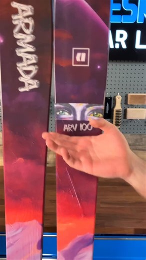 FREESKIER Magazine on Instagram: "@icelantic_skis NOMAD 100 vs. @armadaskis ARV 100 🤜 🤛 It’s a battle of the 100s, and our friends from @powder7 Ski Shop are back to help weigh in. We’re pitting the Nomad 100 against the ARV 100; two skis that cross over in some areas but disagree in others. Watch the full debate at the LINK 🖇️ in bio! // #FREESKIER #ThisIsSkiing"