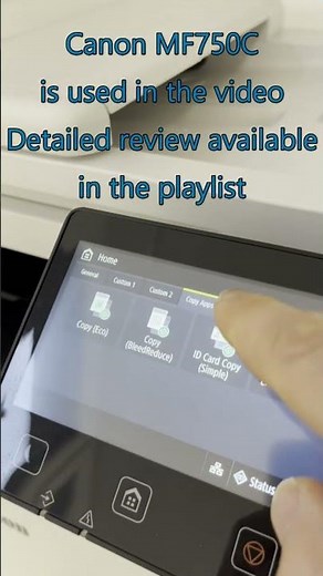Canon MF750C MF460 series Application Library #canonprinter