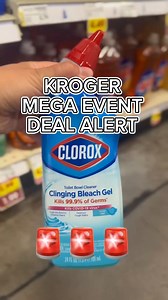 8.8K views · 27 reactions | Stock up on Clorox Toilet Bowl Cleaners with this deal at Kroger! https://www.krogerkrazy.com/clorox-toilet-bowl-cleaners-kroger/ #krogerdeals #krogerkrazy #cloroxtoiletbowlcleaner #cleaningdeals #couponingcommunity | Kroger Krazy | Facebook