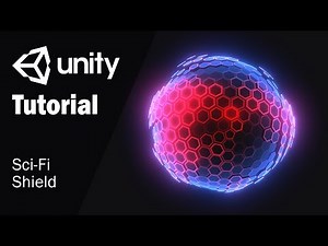 Guide how to creare Sci-Fi shield in Unity using Shader Forge and Blender