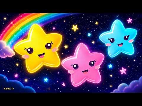💖Twinkle Twinkle Little Star 🌟 | Gentle Lullaby for Babies | Baby Sleep Music | Cartoon