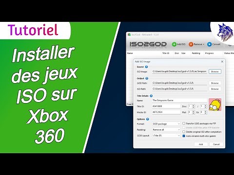 Comment installer des jeux ISO sur Xbox 360