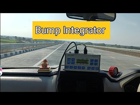Roughness Index checking by Bump integrator ( Samrudhi Mahamarg PKG-11)