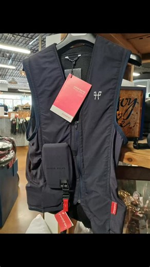 Besides your helmet, an air vest is a great investment for safe and fun riding! We have Hit-Air, Helite, Horse Pilot, and X'airsafe vests. Ride on in for a fitting today. #franklinsaddlery #shoplocal #showseason #horsepilot #helite #hitairvest #equestrianlife #equestrianstyle | Franklin Saddlery