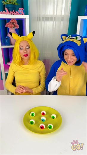 226K views · 1.7K reactions | Pikachu's Shocking Food Challenge Meltdown ⚡ | 123 GO | Facebook