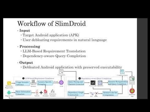 SlimDroid Demonstration