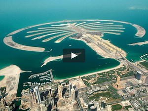 Dredging & Infra - Land reclamation project Palm Jumeirah in Dubai, United Arab Emirates