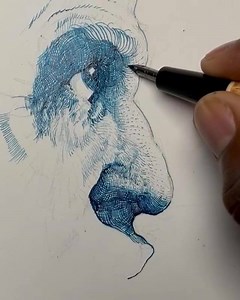 Excellent technique done patiently by Alphonso Dunn (@alphonsodunn). ______________ No ©Copyright infringement intended. Any issues? Contact us to fix it. | Drawing the Soul