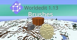 Worldedit 1.13 Brushes for Minecraft Vanilla | Datapack Minecraft Mod