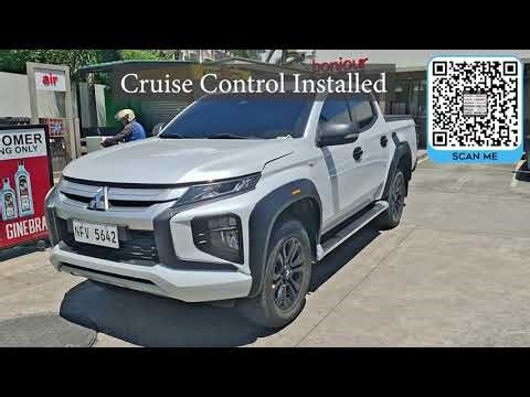 Mitsubishi Strada Year 2020 Cruise Control Installed Philippines
