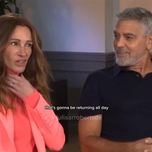 😂 #juliaroberts #georgeclooney #freindship | Julia Fans Club