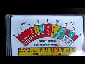 *𝐒𝐓𝐀𝐑𝐓𝐄𝐑* 𝕋𝔼𝕊𝕋 Battery Load Tester HARBOR FREIGHT 61747 #BatteryLoadTester