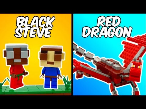 I Build Every CANCELLED Minecraft Mob with LEGO!