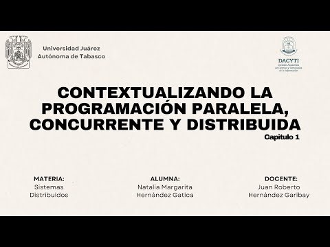Contextualizando la Programación Paralela, Concurrente y Distribuida