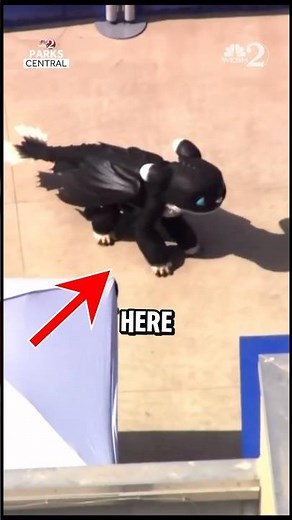 CRAZY Animatronic DRAGON at Universal’s New Theme Park! #shorts