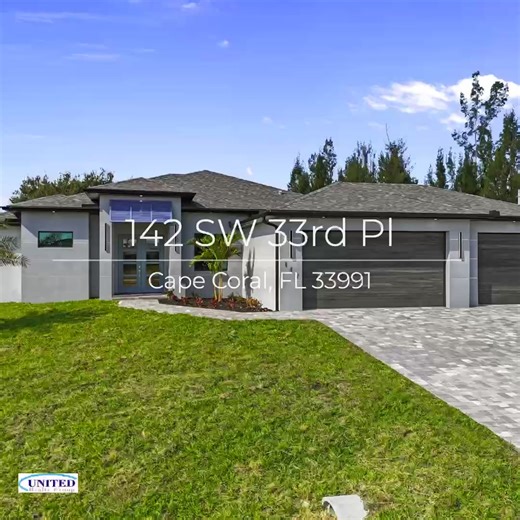 Discover your dream home in Cape Coral! ✨🏡 142 SW 33rd Place, Cape Coral, FL 33991 This stunning 4-bedroom, 3-bathroom home has everything you’ve been looking for — a screened-in pool, outdoor kitchen, vaulted ceilings, French doors, a decorative fireplace, and a completely modern interior. Plus, all appliances are included, making this home move-in ready! Perfect for relaxing, entertaining, and enjoying the Florida lifestyle year-round. ☀️🌴 For more information about this listing, contact Val