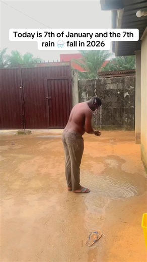 Today is 7th of January and the 7th rain 🌧️ fall.#joshuaselman #apostlejoshuaselman #1millionviews😘😘😘 #500views #views