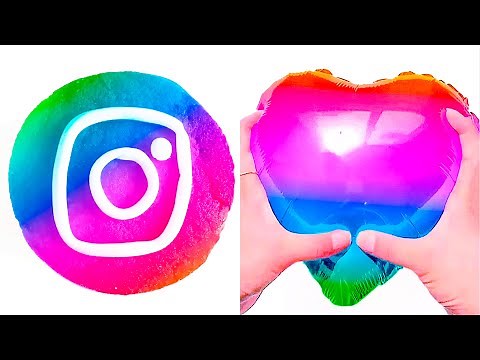 3 Hours Oddly Satisfying Slime Videos - Relaxing Slime ASMR Video