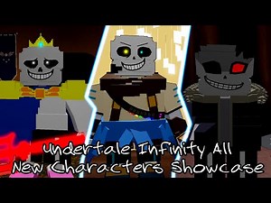 THIS GAME GOT A LOT OF UPDATES! Undertale Infinity All New Characters Showcase