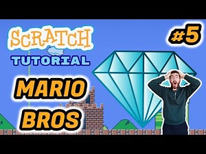 How to MAKE SEVERAL LEVELS - SUPER MARIO BROS (SCROLLING PLATFORMER) GAME - Tutorial #5 Scratch 3.0