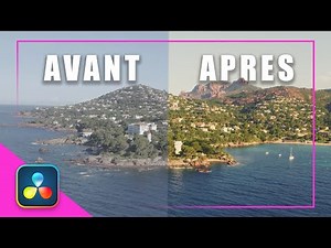 Comment ÉTALONNER rapidement ses plans sur DAVINCI RESOLVE !