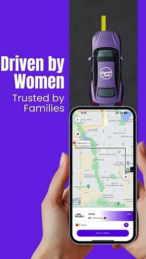 Canada’s first ALL-women ride-hailing app is here 🇨🇦💜