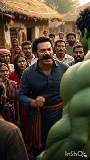 “Village crowd scene, Hulk jokingly asking for marriage with সাদিয়া, #shorthulk #epicviral