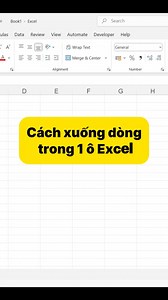 Cách xuống dòng trong 1 ô Excel #tinhocvanphong #sachtinhocvanphong #word #Excel #exceltips | Kỹ Năng Tin Học Văn Phòng