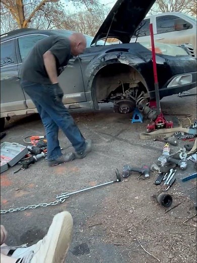 How To Remove A Stuck CV Axle #NSFW #mechanic #cars #hotrod #builtnotbought #DIY #difficult ‪@Subaru‬