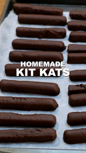 Would you eat these homemade Kit Kats? #kitkats #kitkat #candybar | In The Kitchen With Matt