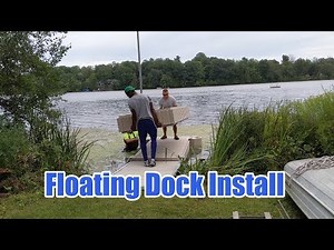 Floating Dock Install | PolyDock