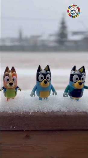 Bluey snow day #shortvideo